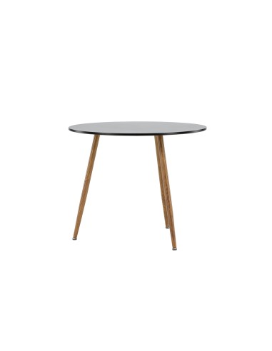 Runt matbord Polar, Ø90 cm, Svart