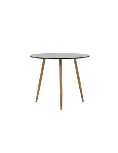 Runt matbord Polar, Ø90 cm, Svart