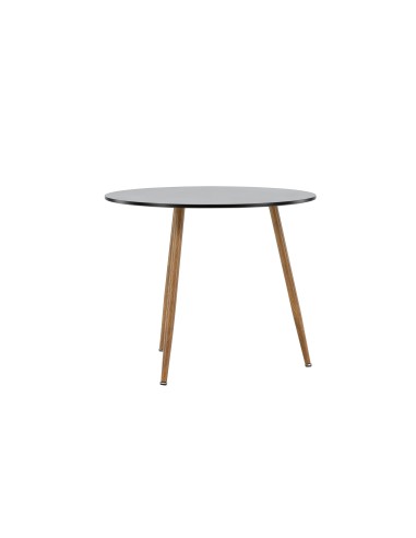 Runt matbord Polar, Ø90 cm, Svart