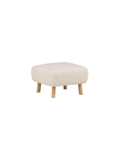 Fåtölj Salina Ottoman, 56 × 56 cm, Vit