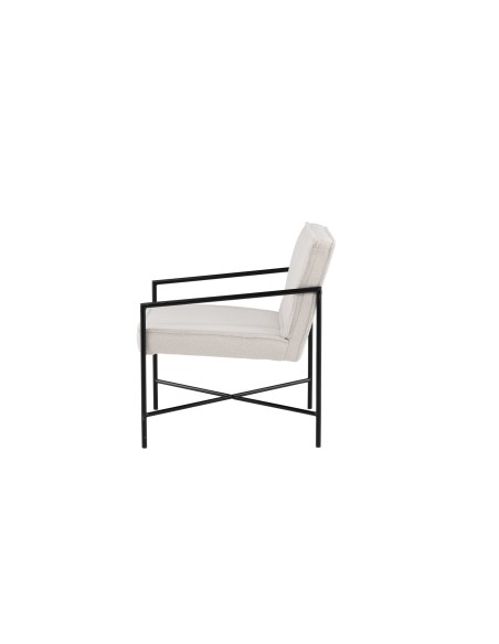 Fåtölj Rakel, 65 × 72 cm, Offwhite
