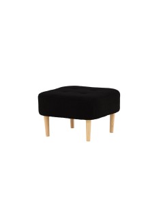 Fåtölj Salina Puff, 56 × 56 cm, Svart 2