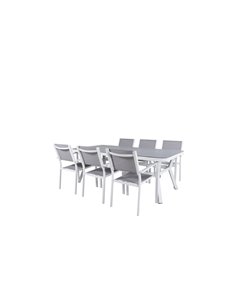 Matgrupp Virya med Copacabana matstolar, 200 × 100 cm 2