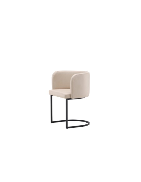 Matstol Simrishamn, Beige/Svart