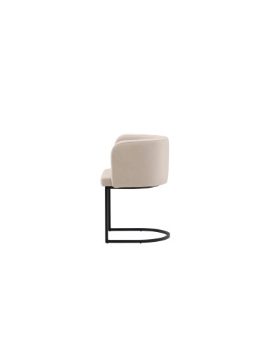 Matstol Simrishamn, Beige/Svart