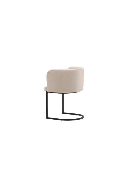 Matstol Simrishamn, Beige/Svart