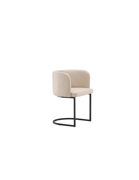 Matstol Simrishamn, Beige/Svart