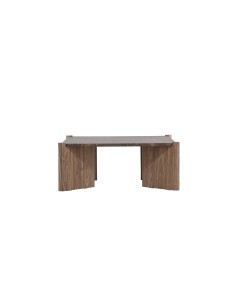 Soffbord Rogaland, 100 × 100 cm, Brun