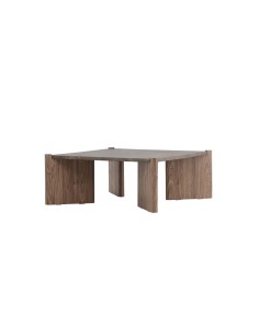 Soffbord Rogaland, 100 × 100 cm, Brun 2