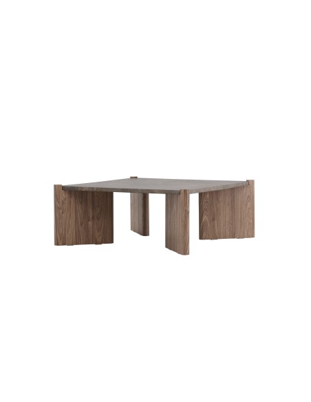 Soffbord Rogaland, 100 × 100 cm, Brun