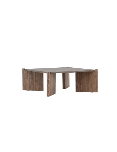 Soffbord Rogaland, 100 × 100 cm, Brun