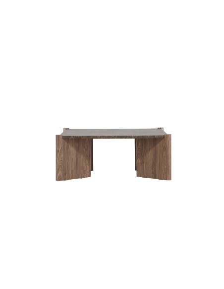 Soffbord Rogaland, 100 × 100 cm, Brun