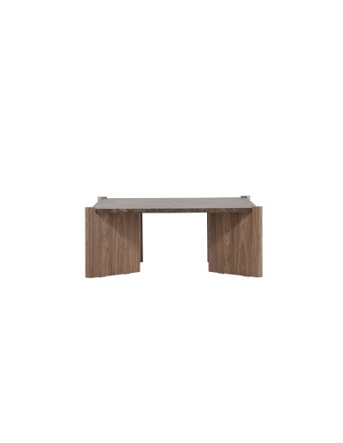Soffbord Rogaland, 100 × 100 cm, Brun