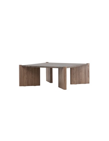 Soffbord Rogaland, 100 × 100 cm, Brun