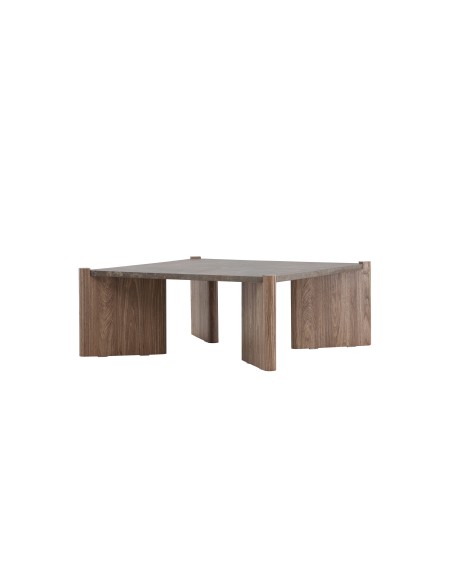 Soffbord Rogaland, 100 × 100 cm, Brun
