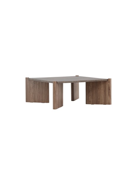 Soffbord Rogaland, 100 × 100 cm, Brun