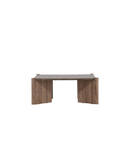 Soffbord Rogaland, 100 × 100 cm, Brun