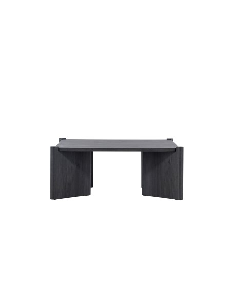 Soffbord Rogaland, 100 × 100 cm, Svart