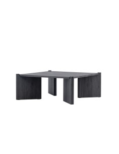 Soffbord Rogaland, 100 × 100 cm, Svart 2