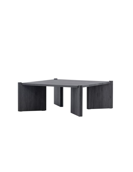 Soffbord Rogaland, 100 × 100 cm, Svart