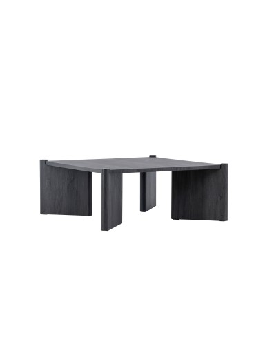 Soffbord Rogaland, 100 × 100 cm, Svart