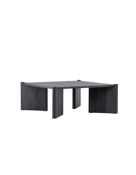 Soffbord Rogaland, 100 × 100 cm, Svart