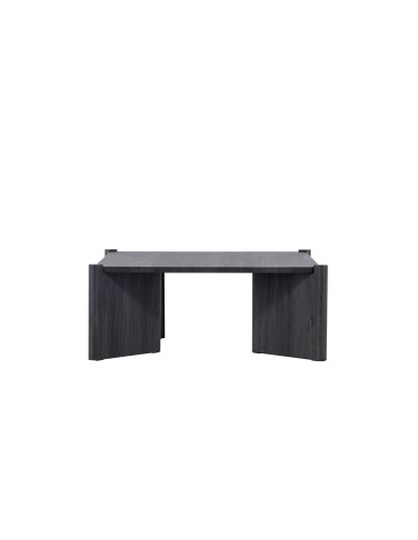 Soffbord Rogaland, 100 × 100 cm, Svart
