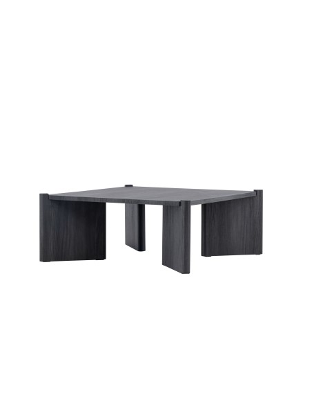 Soffbord Rogaland, 100 × 100 cm, Svart