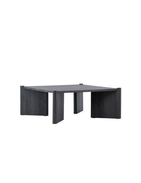Soffbord Rogaland, 100 × 100 cm, Svart
