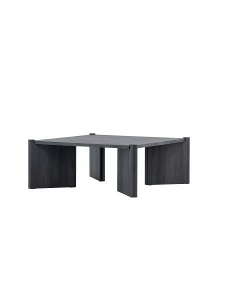 Soffbord Rogaland, 100 × 100 cm, Svart
