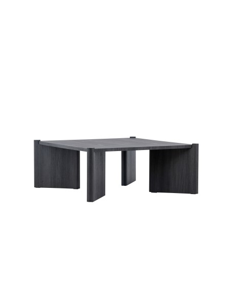 Soffbord Rogaland, 100 × 100 cm, Svart
