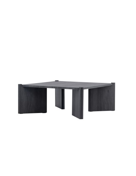 Soffbord Rogaland, 100 × 100 cm, Svart