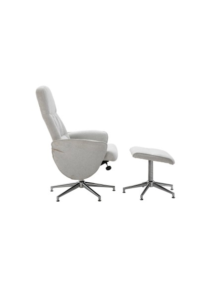 Fåtölj Rolf Positionsfåtölj, 77 × 82 cm, Greige