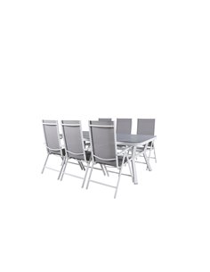 Matgrupp Virya med Break matstolar, 200 × 100 cm 2