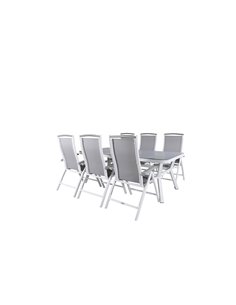 Matgrupp Virya med Albany matstolar, 200 × 100 cm 2