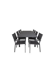 Matgrupp Marbella med Copacabana matstolar, 240 × 100 cm