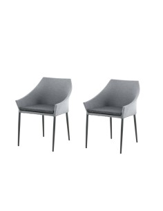 Matstol Spoga, Grå/Svart 2