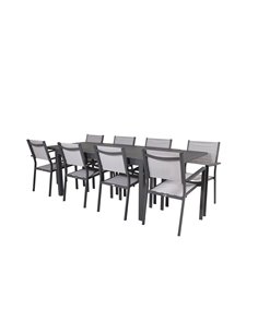 Matgrupp Marbella med Copacabana matstolar, 240 × 100 cm 2