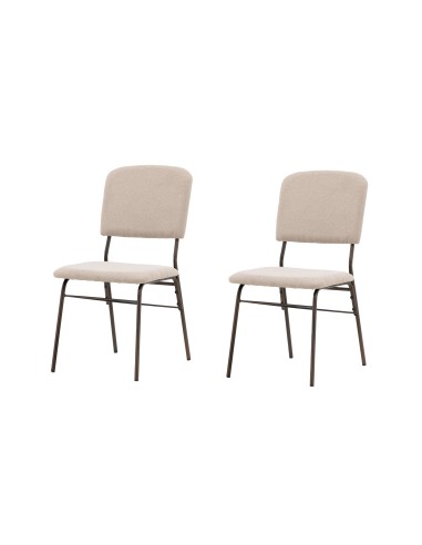 Matstol Seda, Beige/Brun