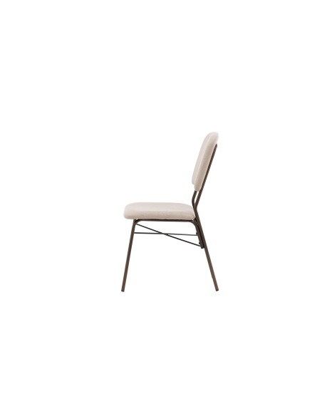 Matstol Seda, Beige/Brun