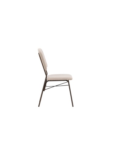 Matstol Seda, Beige/Brun
