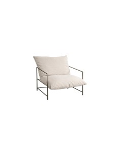 Fåtölj Sedalia, 70 × 70 cm, Beige