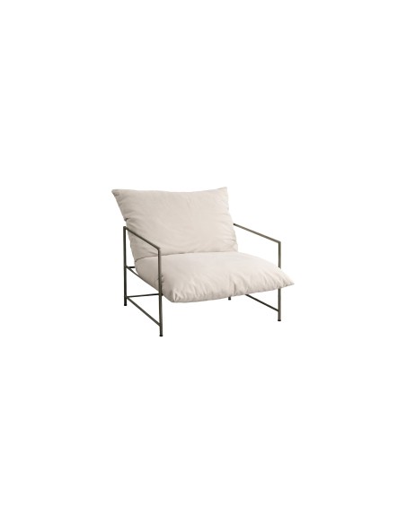 Fåtölj Sedalia, 70 × 70 cm, Beige
