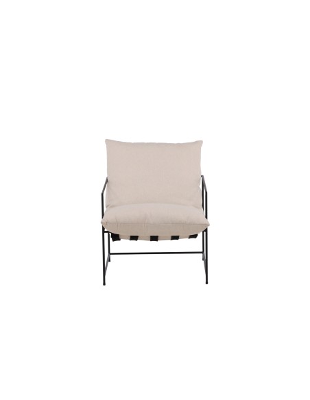 Fåtölj Sedalia, 70 × 70 cm, Vit
