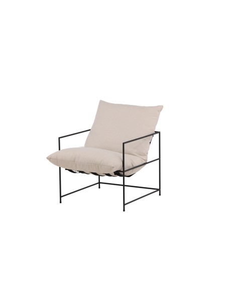 Fåtölj Sedalia, 70 × 70 cm, Vit