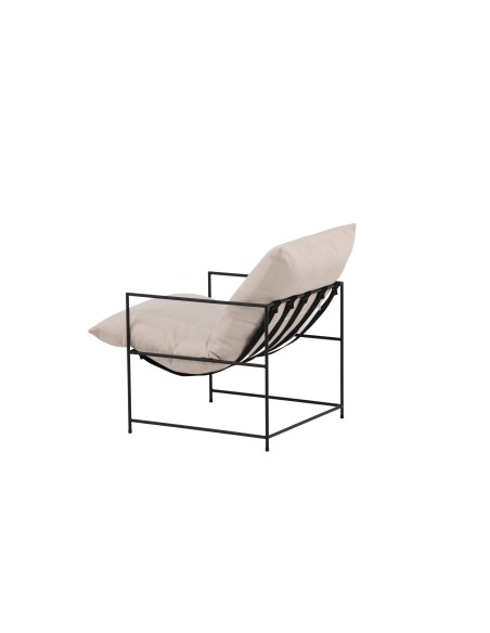 Fåtölj Sedalia, 70 × 70 cm, Vit