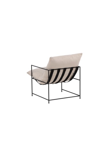 Fåtölj Sedalia, 70 × 70 cm, Vit