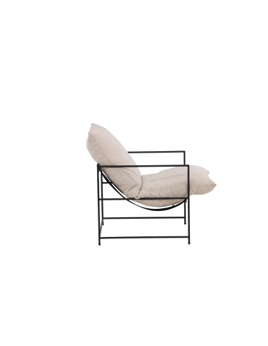 Fåtölj Sedalia, 70 × 70 cm, Vit
