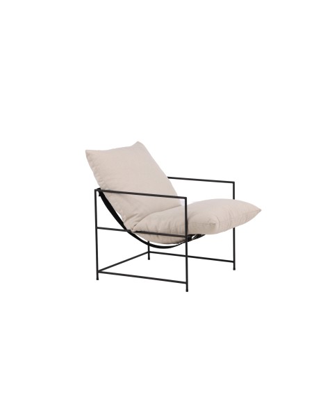 Fåtölj Sedalia, 70 × 70 cm, Vit