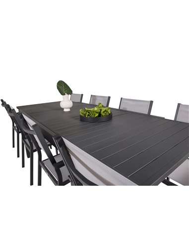 Matgrupp Marbella med Copacabana matstolar, 240 × 100 cm